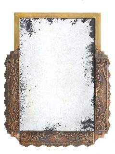 BRONZE ANTIQUE MIRROR