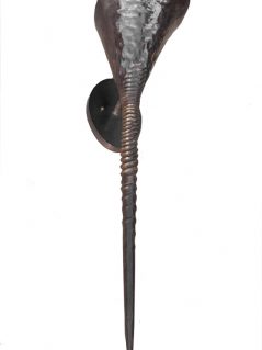 ORYX WALL SCONE - Bronze Light Fixture